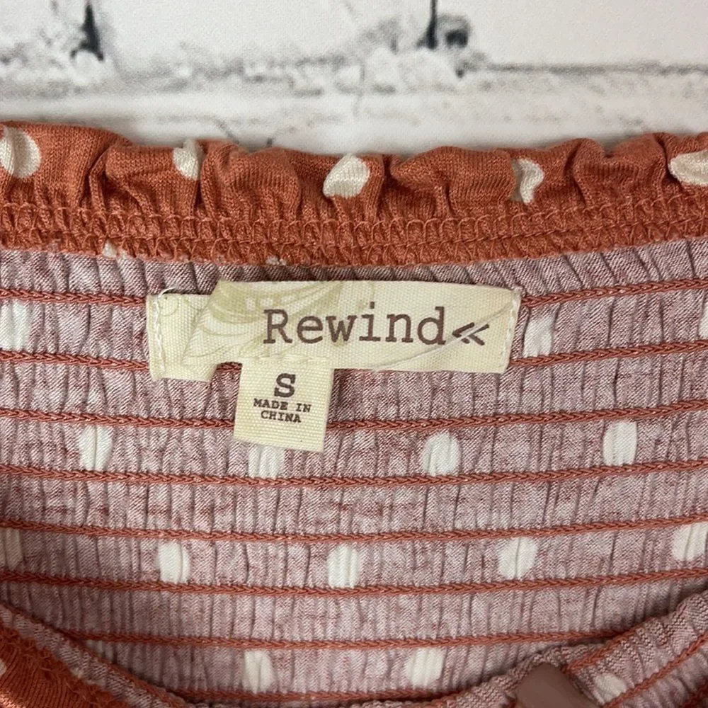 Rewind Polka Dot Top